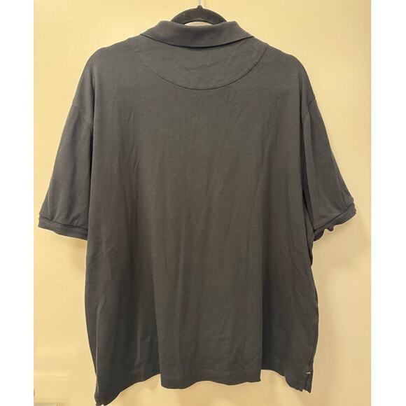 Banana Republic Men’s XL Black Short Sleeve Luxury-Touch Collared Polo Shirt - Picture 3 of 6